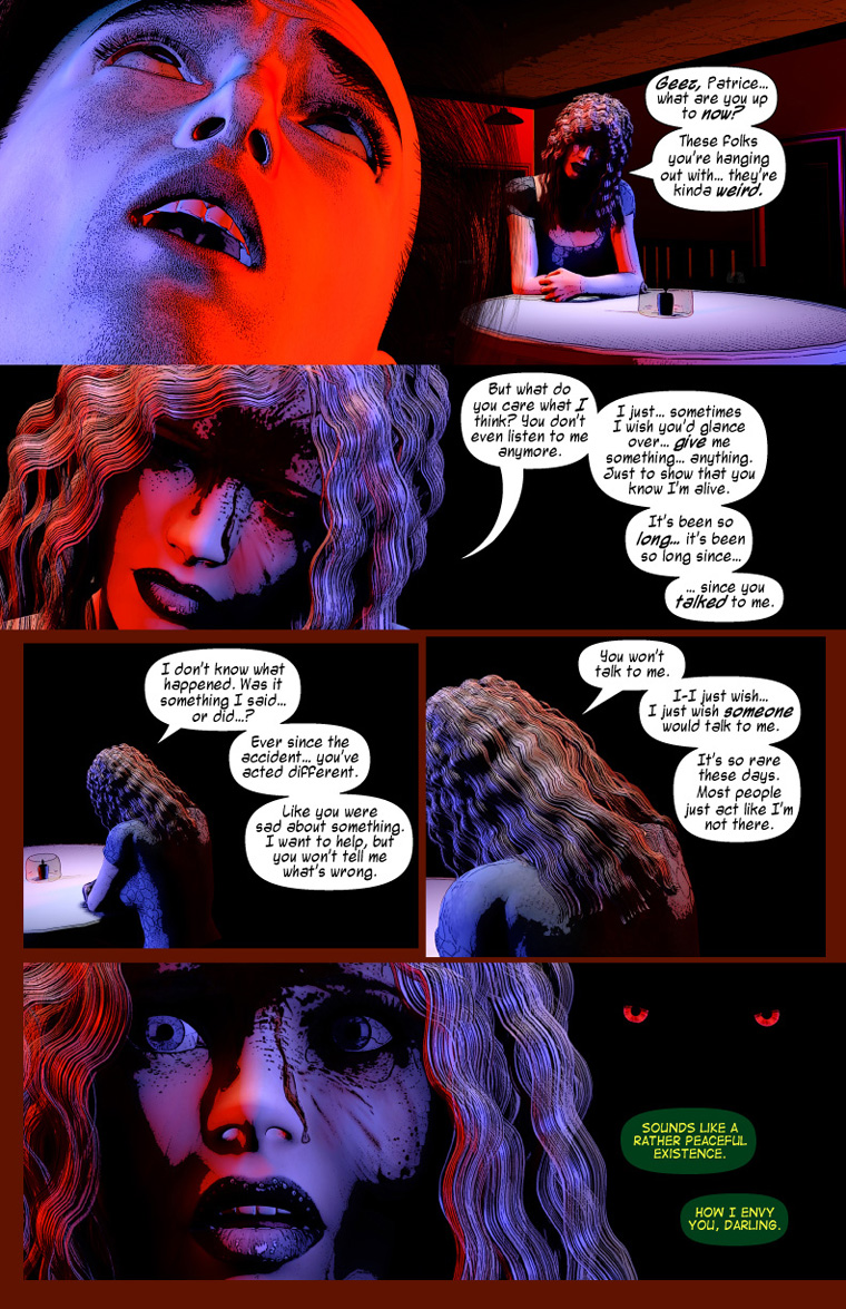 A Whisper from the Land of Quiet, Pg 1