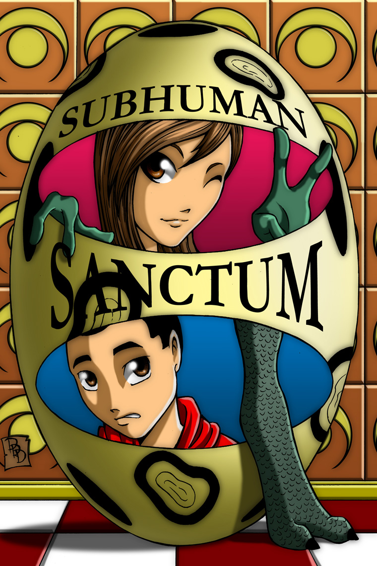 Subhuman Sanctum, Cover